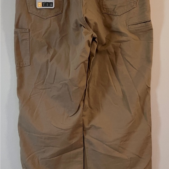 NWT Carhartt Fire Resistant Khaki Pants 2112 Cat 2 Size: 42/32 - Picture 13 of 14